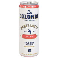 La Colombe Coffee Drink, Draft Latte, Triple, Cold Brew, 11 Fluid ounce