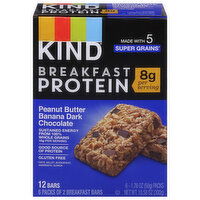 Kind Protein Bars, Breakfast, Peanut Butter Banana Dark Chocolate - 6 Each