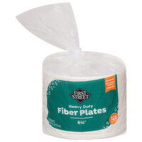 First Street Dessert Plates, Heavy Duty Fiber, 125 Each