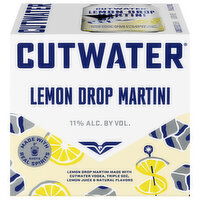 Cutwater Martini, Lemon Drop - 4 Each