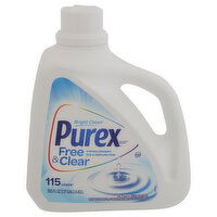 Purex Detergent, Concentrated, Free & Clear, 150 Fluid ounce