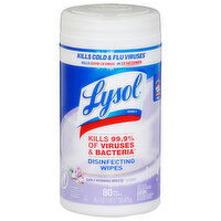 Lysol Disinfecting Wipes, Early Morning Breeze Scent, 80 Each