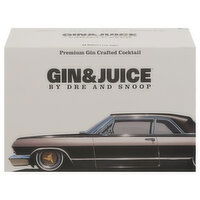 Gin & Juice Cocktail, Variety Pack - 8 Each