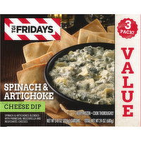 TGI Fridays Spinach & Artichoke Cheese Dip - 24 Ounce