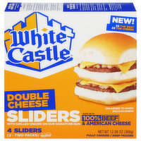 White Castle Double Cheese Sliders