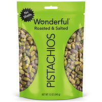 Wonderful Pistachios No Shells Roasted & Salted Pistachios - 12 Ounce