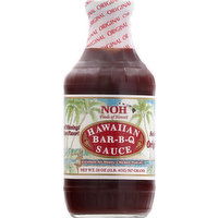 NOH Bar-B-Q Sauce, Original, Hawaiian - 20 Ounce