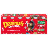 Danimals Smoothie, Watermelon/Strawberry - 12 Each