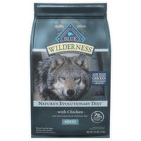 Blue Buffalo Food for Dogs, Natural, with Chicken, Nature's Evolutionary Diet, Adult, 4.5 Pound