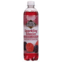 First Street Sparkling Water, Blackberry Raspberry, 17 Ounce