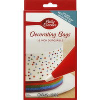 Betty Crocker Decorating Bags, Disposable, 12 Inches - 12 Each