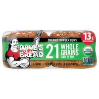 Dave's Killer Bread Organic 21 Whole Grain and Seeds Burger Buns