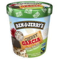 Ben & Jerry's Frozen Dessert, Non-Dairy, Cherry Garcia - 1 Pint