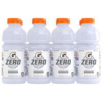 Gatorade Thirst Quencher, Zero Sugar, Glacier Cherry, 8 Each