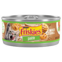 Friskies Cat Food, Mixed Grill, Pate - 5.5 Ounce