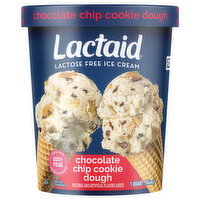 Lactaid Lactose Free Chocolate Chip Cookie Dough Ice Cream - 1 Quart