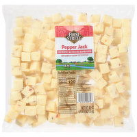 First Street Cheese, Pepper Jack, Cubed - 40 Ounce