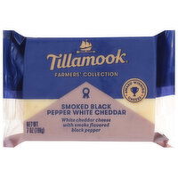 Tillamook Smoked Black Pepper White Cheddar Cheese - 7 Ounce