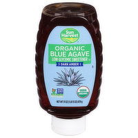 Sun Harvest Blue Agave, Organic, Sweetener, Dark Amber - 31 Ounce