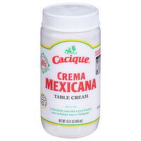 Cacique Table Cream, Crema Mexicana, 15 Fluid ounce