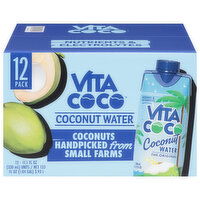 Vita Coco Coconut Water, The Original - 12 Each