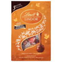 Lindt Milk Chocolate Truffles, Harvest Assortment - 15.2 Ounce