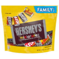 Hershey's Chocolate Candy, Miniatures, Family Pack - 17.6 Ounce