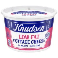 Knudsen Cottage Cheese, Low Fat, 2% Milkfat, Small Curd, 16 Ounce