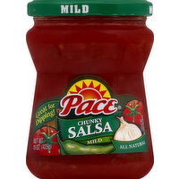 Pace Salsa, Chunky, Mild - 15 Ounce