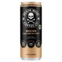 Death Wish Coffee Co Mocha Cold Brew Latte - 11 Fluid ounce
