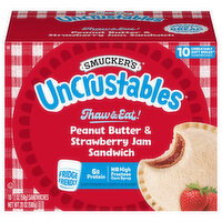 Smucker's Peanut Butter & Strawberry Jam Sandwich