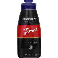 Torani Sauce, Sugar Free, Dark Chocolate - 64 Ounce