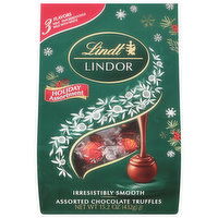 Lindt Chocolate Truffles, Holiday Assortment, 15.2 Ounce