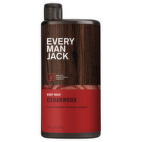 Every Man Jack Body Wash, Cedarwood - 16.9 Fluid ounce
