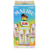 Malibu Assorted Rum & Pineapple Juice - 8 Each