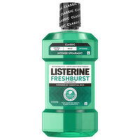 Listerine Intense Spearmint Antiseptic Freshburst Mouthwash - 33.8 Fluid ounce