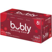 Bubly Sparkling Water Cherry, 96 Ounce