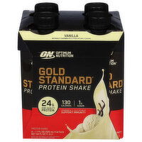 Optimum Nutrition Protein Shake, Vanilla - 4 Each