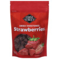 First Street Strawberries, Dried, Sweetened - 20 Ounce