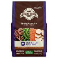 Supreme Source Dog Food, Lamb Meal and Potato Recipe, Grain-Free, Super-Premium, 5 Pound