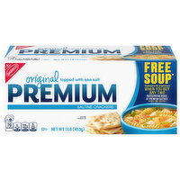 Premium Original Saltine Crackers - 1 Pound