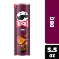 Pringles Potato Crisps Chips, BBQ - 5.5 Ounce