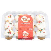 Two-Bite Cupcakes, Vanilla - 12 Each