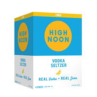 High Noon Lemon Vodka Hard Seltzer Can 4 Pack