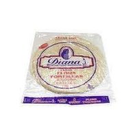 Dianas Large Flour Burrito Ziplock 8 ct, 8 Each