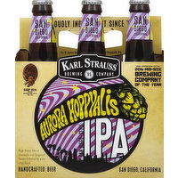 Karl Strauss Beer, Handcrafted, San Diego-Style IPA - 6 Each