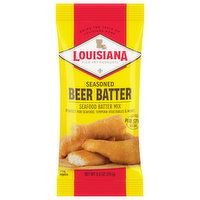 Louisiana Fish Fry Products Batter Mix, Seafood, Beer Batter, Seasoned - 8.5 Ounce