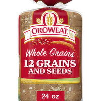 Oroweat 12 Grains and Seeds Bread, 24 oz - 24 Ounce
