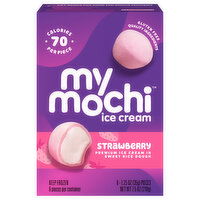 My/Mochi Ice Cream, Strawberry - 6 Each