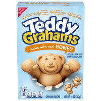 Teddy Grahams Graham Snacks, Honey - 10 Ounce